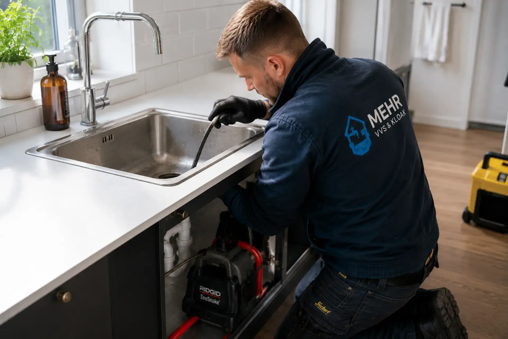 Professionel VVS- og kloakservice udført af Mehr VVS & Kloak ApS i København.
